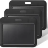 Wholesale of work ID card easy-pull buckle ABS card holder, UV-printed push-pull card, ID card, exhibition certificate lanyard, hard plastic card holder Item Picture